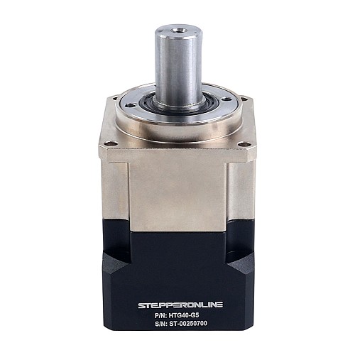 HTG Series 42mm 5:1 Helical Planetary Gearbox Backlash 3arcmin for Servo Motors IP65 - HTG40-G5 | StepperOnline CA