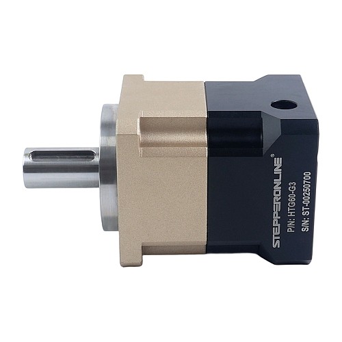 HTG Series 60mm 3:1 Helical Planetary Gearbox Backlash 3arcmin for Servo Motors IP65 - HTG60-G3 | StepperOnline CA