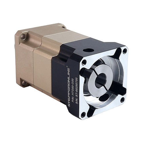 HTG Series 60mm  50:1 Helical Planetary Gearbox Backlash 5arcmin for Servo Motors IP65 - HTG60-G50 | StepperOnline CA
