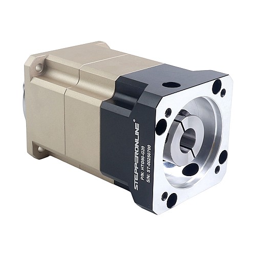 HTG Series 90mm 20:1 Helical Planetary Gearbox Backlash 5arcmin for Servo Motors IP65 - HTG90-G20 | StepperOnline CA HTG Series 90mm 20:1 Helical Planetary Gearbox Backlash 5arcmin for Servo Motors IP65 - HTG90-G20 | StepperOnline CA
