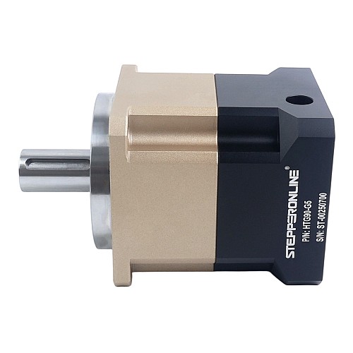 HTG Series 90mm 5:1 Helical Planetary Gearbox Backlash 3arcmin for Servo Motors IP65 - HTG90-G5 | StepperOnline CA