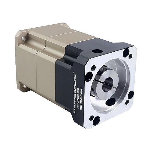 HTG Series 90mm 50:1 Helical Planetary Gearbox Backlash 5arcmin for Servo Motors IP65 - HTG90-G50 | StepperOnline CA