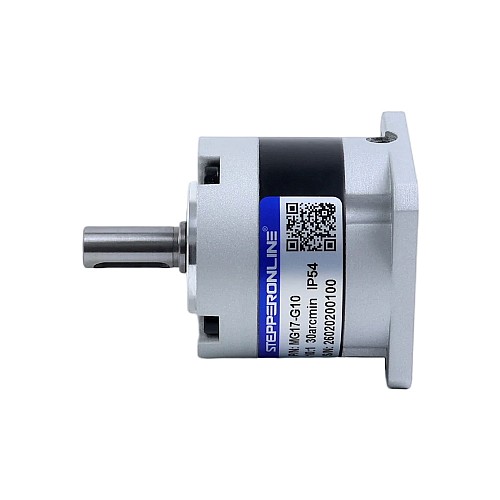 MG Series Planetary Gearbox Gear Ratio 10:1 Backlash 30arc-min for Nema 17 Stepper Motor - MG17-G10 | StepperOnline CA