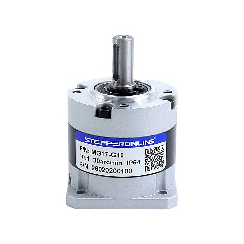 MG Series Planetary Gearbox Gear Ratio 10:1 Backlash 30arc-min for Nema 17 Stepper Motor - MG17-G10 | StepperOnline CA