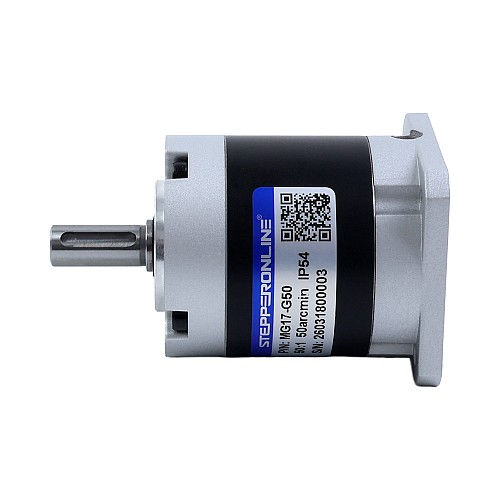 MG Series Planetary Gearbox Gear Ratio 50:1 Backlash 45arc-min for Nema 17 Stepper Motor - MG17-G50 | StepperOnline CA