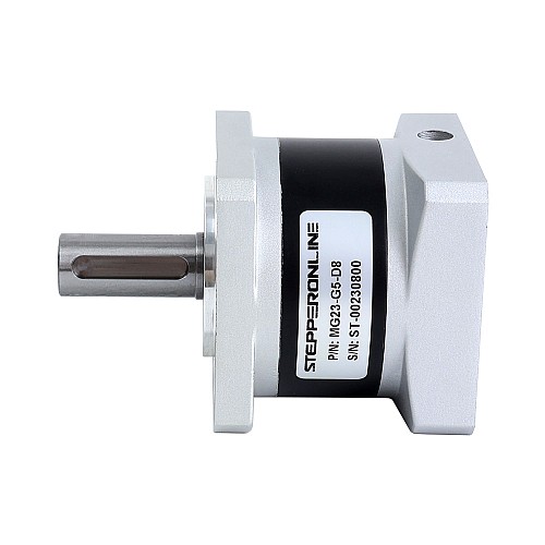 MG Series Planetary Gearbox Gear Ratio 5:1 Backlash 30arc-min for 8mm Shaft Nema 23 Stepper Motor - MG23-G5-D8 | StepperOnline CA