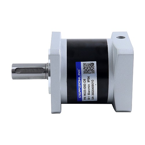 MG Series Planetary Gearbox Gear Ratio 50:1 Backlash 45arc-min for 8mm Shaft Nema 23 Stepper Motor - MG23-G50-D8 | StepperOnline CA