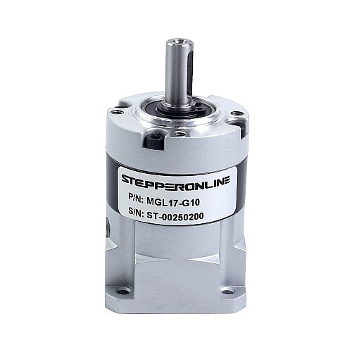 MGL Series Planetary Gearbox Gear Ratio 10:1 Backlash 30arc-min for 5mm Shaft Standard Nema 17 Stepper Motor - MGL17-G10 | StepperOnline CA