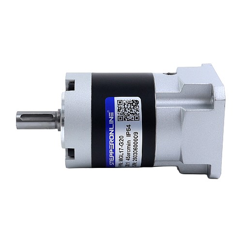 MGL Series Planetary Gearbox Gear Ratio 20:1 Backlash 45arc-min for 5mm Shaft Standard Nema 17 Stepper Motor - MGL17-G20 | StepperOnline CA