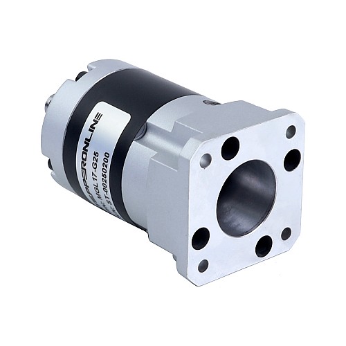 MGL Series Planetary Gearbox Gear Ratio 25:1 Backlash 45arc-min for 5mm Shaft Standard Nema 17 Stepper Motor - MGL17-G25 | StepperOnline CA MGL Series Planetary Gearbox Gear Ratio 25:1 Backlash 45arc-min for 5mm Shaft Standard Nema 17 Stepper Motor - MGL17-G25 | StepperOnline CA