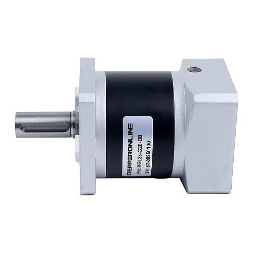 MGL Series Planetary Gearbox Gear Ratio 20:1 Backlash 45arc-min for 8mm Shaft Standard Nema 23 Stepper Motor - MGL23-G20-D8 | StepperOnline CA