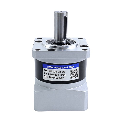 MGL Series Planetary Gearbox Gear Ratio 4:1 Backlash 30arc-min for 8mm Shaft Standard Nema 23 Stepper Motor - MGL23-G4-D8 | StepperOnline CA