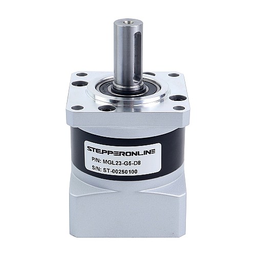 MGL Series Planetary Gearbox Gear Ratio 5:1 Backlash 30arc-min for 8mm Shaft Standard Nema 23 Stepper Motor - MGL23-G5-D8 | StepperOnline CA