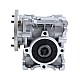 MRVR030 Worm Drive Gearbox 80:1 Ratio Φ9mm Input Shaft with 56B14 Motor Input Flange - MRVR030BB3-G80-D9 | StepperOnline CA