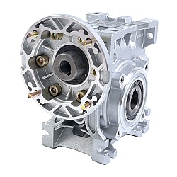 MRVR040 Worm Drive Gearbox 50:1 Ratio Φ11mm Input Shaft with 63B14 Motor Input Flange