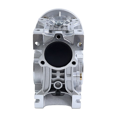 MRVR040 Worm Drive Gearbox 50:1 Ratio Φ11mm Input Shaft with 63B14 Motor Input Flange - MRVR040DB3-G50-D11 | StepperOnline CA