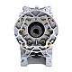 MRVR040 Worm Drive Gearbox 50:1 Ratio Φ11mm Input Shaft with 63B14 Motor Input Flange - MRVR040DB3-G50-D11 | StepperOnline CA