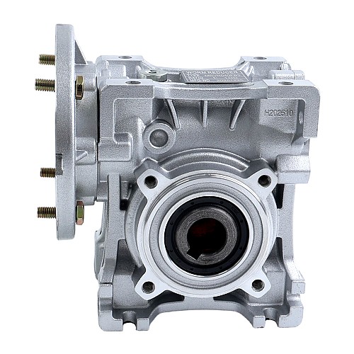 MRVR040 Worm Drive Gearbox 15:1 Ratio Φ14mm Input Shaft with 71B14 Motor Input Flange - MRVR040FB3-G15-D14 | StepperOnline CA