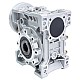 MRVR063 Worm Drive Gearbox 20:1 Ratio Φ14mm Input Shaft with 71B14 Motor Input Flange - MRVR063FB3-G20-D14 | StepperOnline CA