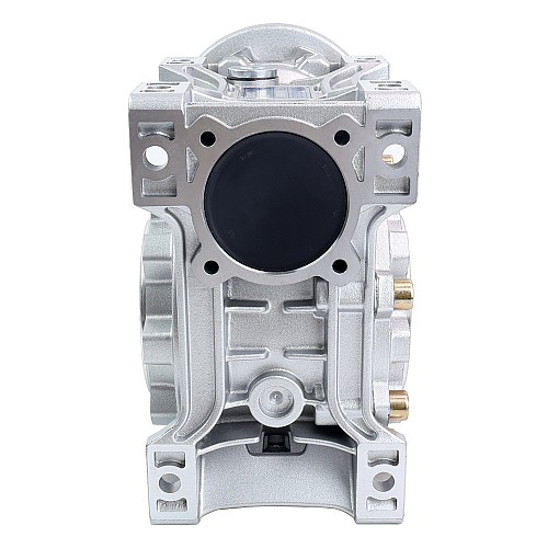 MRVR063 Worm Drive Gearbox 20:1 Ratio Φ14mm Input Shaft with 71B14 Motor Input Flange - MRVR063FB3-G20-D14 | StepperOnline CA