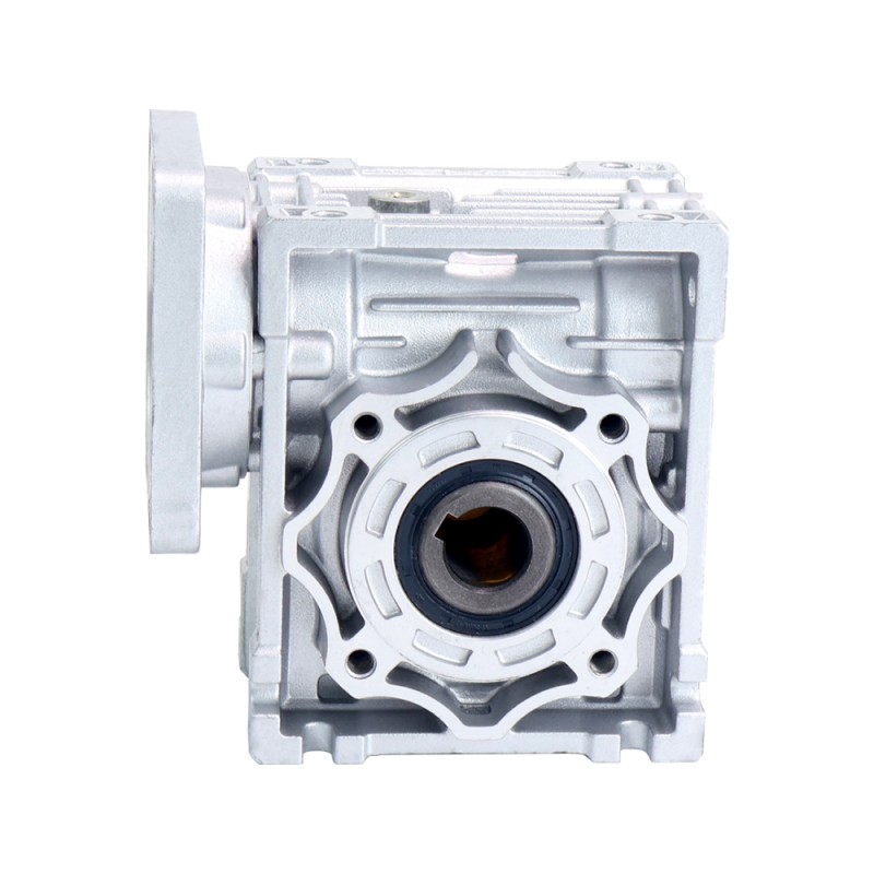 50:1 Worm Gearbox NMRV40 Worm Gear Speed Reducer 14mm Input Shaft Diameter - NMRV40-G50-D14 | StepperOnline CA