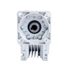 50:1 Worm Gearbox NMRV40 Worm Gear Speed Reducer 14mm Input Shaft Diameter - NMRV40-G50-D14 | StepperOnline CA