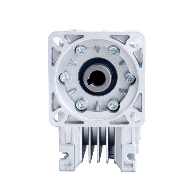 50:1 Worm Gearbox NMRV40 Worm Gear Speed Reducer 14mm Input Shaft Diameter - NMRV40-G50-D14 | StepperOnline CA