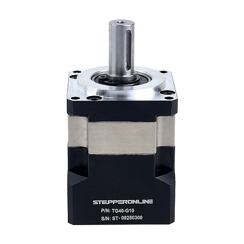 TG Series 40mm 10:1 Planetary Gearbox Backlash 15arc-min for Servo Motors - TG40-G10 | StepperOnline CA