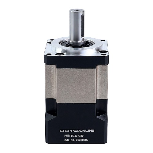 TG Series 40mm 20:1 Planetary Gearbox Backlash 20arc-min for Servo Motors - TG40-G20 | StepperOnline CA