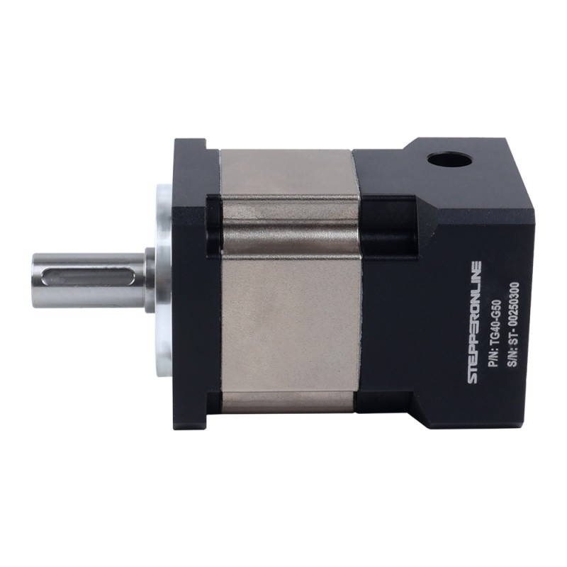 TG Series 40mm 50:1 Planetary Gearbox Backlash 20arc-min for Servo Motors - TG40-G50 | StepperOnline CA