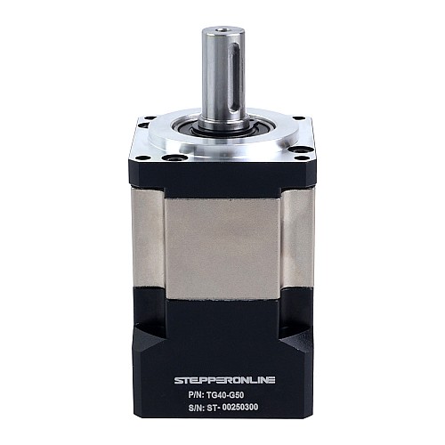 TG Series 40mm 50:1 Planetary Gearbox Backlash 20arc-min for Servo Motors - TG40-G50 | StepperOnline CA
