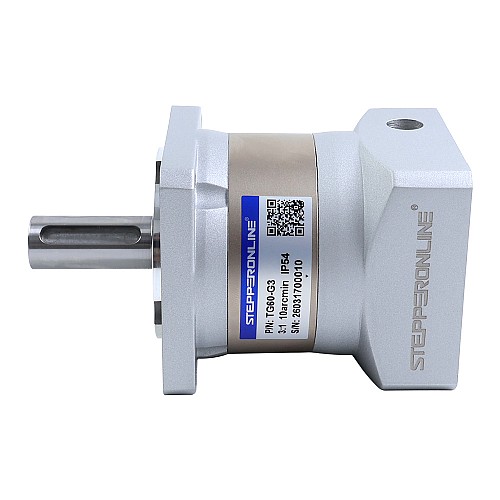 TG Series 60mm 3:1 Planetary Gearbox Backlash 10arc-min for Servo Motors - TG60-G3 | StepperOnline CA