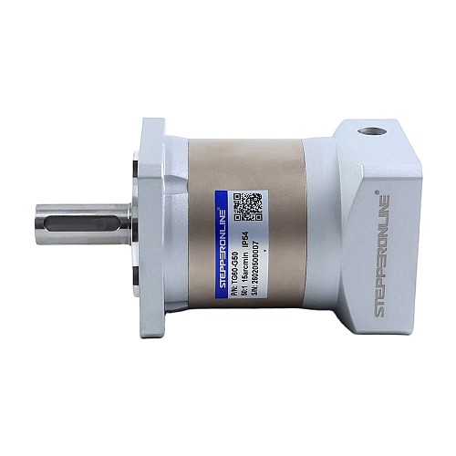 TG Series 60mm 50:1 Planetary Gearbox Backlash 15arc-min for Servo Motors - TG60-G50 | StepperOnline CA
