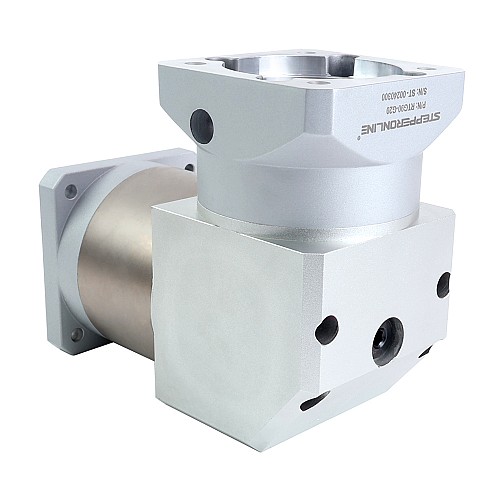 RTG Series 90mm 20:1 Right Angle Planetary Gearbox Backlash 15arc-min for Servo Motors - RTG90-G20 | StepperOnline CA RTG Series 90mm 20:1 Right Angle Planetary Gearbox Backlash 15arc-min for Servo Motors - RTG90-G20 | StepperOnline CA