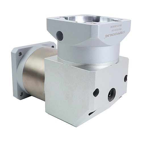 RTG Series 90mm 50:1 Right Angle Planetary Gearbox Backlash 15arc-min for Servo Motors - RTG90-G50 | StepperOnline CA