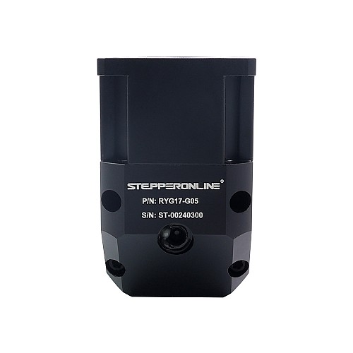 RYG Series Right Angle Planetary Gearbox Gear Ratio 5:1 Backlash 15arc-min for Nema 17 Stepper Motor - RYG17-G05 | StepperOnline CA