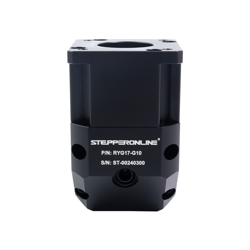 RYG Series Right Angle Planetary Gearbox Gear Ratio 10:1 Backlash 15arc-min for Nema 17 Stepper Motor - RYG17-G10 | StepperOnline CA