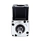RYG Series Right Angle Planetary Gearbox Gear Ratio 10:1 Backlash 15arc-min for Nema 17 Stepper Motor - RYG17-G10 | StepperOnline CA