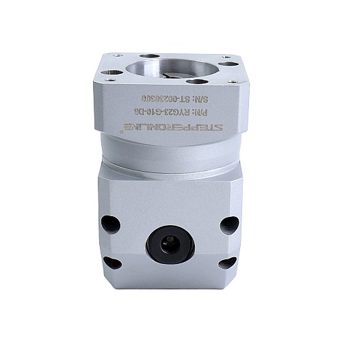 RYG Series Right Angle Planetary Gearbox Gear Ratio 10:1 Backlash 10arc-min for Nema 23 Stepper Motor - RYG23-G10-D8 | StepperOnline CA RYG Series Right Angle Planetary Gearbox Gear Ratio 10:1 Backlash 10arc-min for Nema 23 Stepper Motor - RYG23-G10-D8 | StepperOnline CA