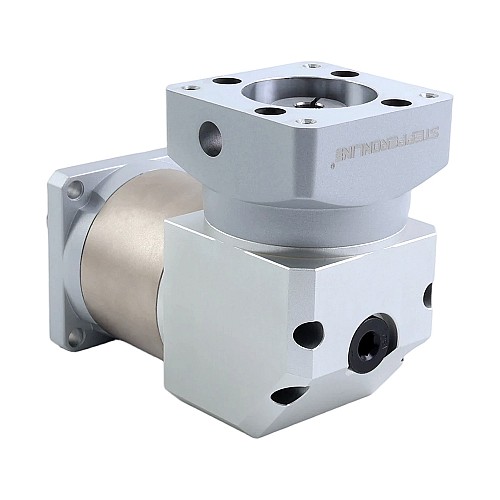 RYG Series Right Angle Planetary Gearbox Gear Ratio 20:1 Backlash 15arc-min for Nema 23 Stepper Motor - RYG23-G20-D8 | StepperOnline CA