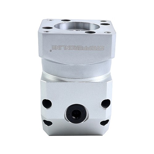 RYG Series Right Angle Planetary Gearbox Gear Ratio 50:1 Backlash 15arc-min for Nema 23 Stepper Motor - RYG23-G50-D8 | StepperOnline CA