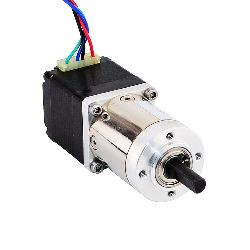 Nema 11 Stepper L=31mm w/ Rear Shaft & Gear Ratio 14:1 Planetary Gearbox - 11HS12-0674D-PG14 | StepperOnline CA Nema 11 Stepper L=31mm w/ Rear Shaft & Gear Ratio 14:1 Planetary Gearbox - 11HS12-0674D-PG14 | StepperOnline CA