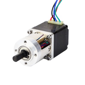 Nema 11 Stepper L=31mm w/ Rear Shaft & Gear Ratio 5:1 Planetary Gearbox Nema 11 Stepper L=31mm w/ Rear Shaft & Gear Ratio 5:1 Planetary Gearbox