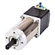 Nema 11 Stepper L=31mm w/ Rear Shaft & Screw Hole Gear Ratio 100:1 Gearbox - 11HS12-0674D1-PG100 | StepperOnline CA