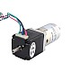 Nema 11 Stepper L = 31mm w/ Rear Shaft & Screw Hole Gear Ratio 100:1 Gearbox - 11HS12-0674D2-PG100 | StepperOnline CA