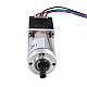 Nema 11 Stepper L = 31mm w/ Rear Shaft & Screw Hole Gear Ratio 100:1 Gearbox - 11HS12-0674D2-PG100 | StepperOnline CA