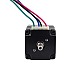 Nema 11 Stepper L=31mm w/ Rear Shaft & Screw Hole Gear Ratio 5:1 Gearbox - 11HS12-0674D2-PG5 | StepperOnline CA