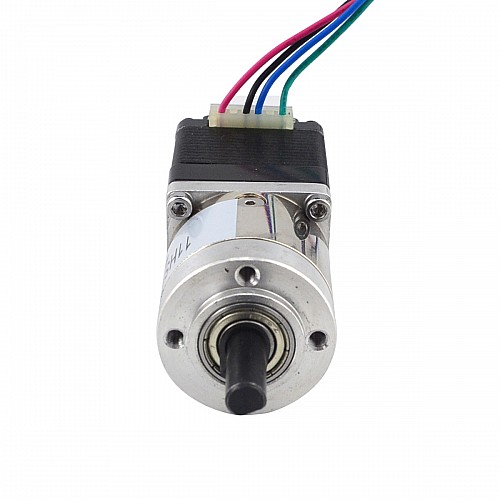 Nema 11 Stepper L=31mm w/ Rear Shaft & Screw Hole Gear Ratio 5:1 Gearbox - 11HS12-0674D2-PG5 | StepperOnline CA