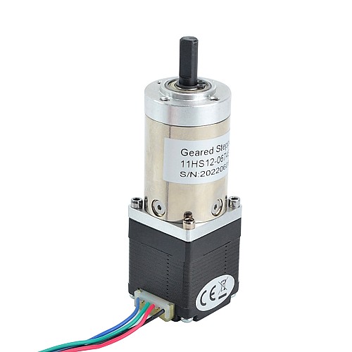 Nema 11 Stepper Motor Bipolar L=32mm w/ Gear Ratio 100:1 Planetary Gearbox - 11HS12-0674S-PG100 | StepperOnline CA