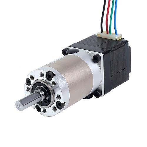 Nema 11 Stepper Motor Bipolar L=33mm w/ Gear Ratio 20:1 EG Series Planetary Gearbox - 11HS12-0704S-EGS20 | StepperOnline CA Nema 11 Stepper Motor Bipolar L=33mm w/ Gear Ratio 20:1 EG Series Planetary Gearbox - 11HS12-0704S-EGS20 | StepperOnline CA
